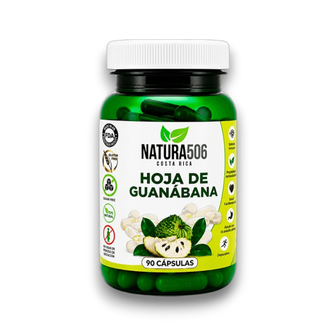 Hoja de Guanábana 90 Cápsulas - Natura506