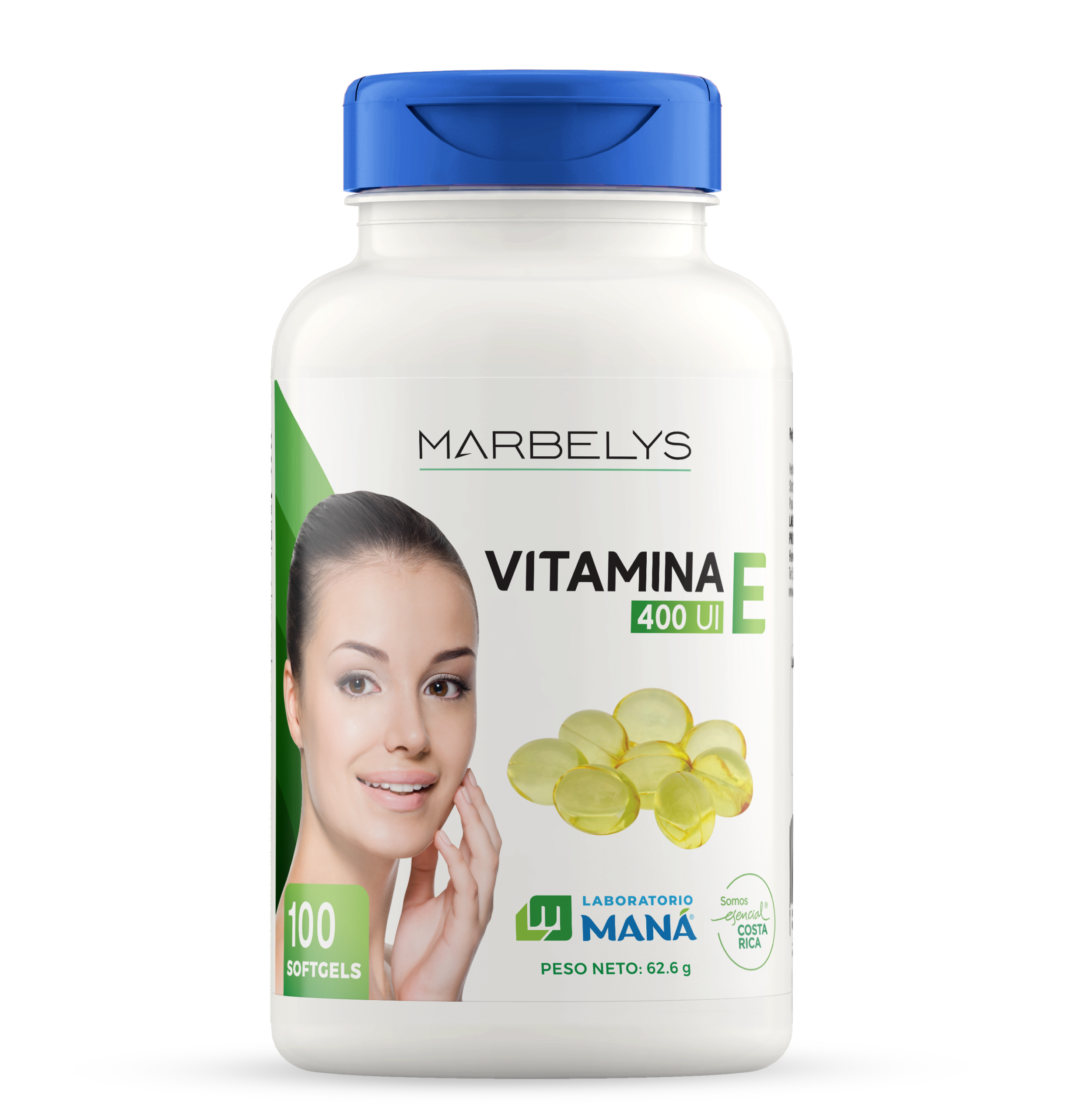 Vitamina E Frasco x 100 Capsulas El Maná