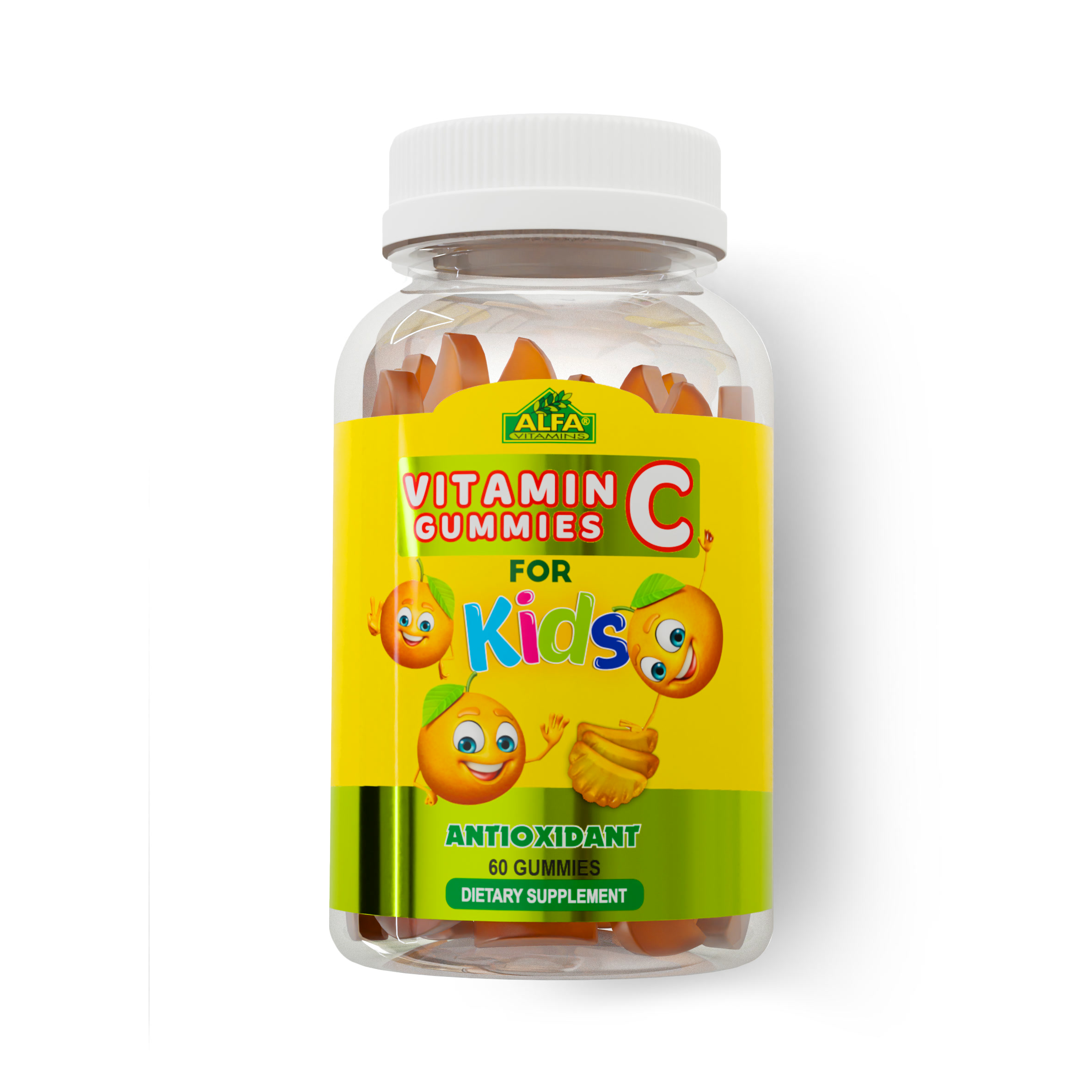 Vitamina C para Niños 60 gomitas - ALFA VITAMINS