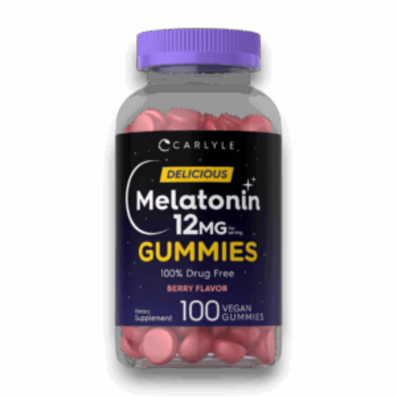 Melatonina 12 mg (100 Gomitas Veganas) – Carlyle
