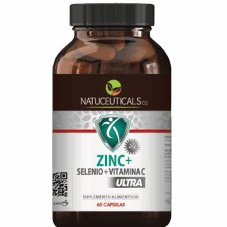 Zinc+Selenio 60 cápsulas. Natuceuticals