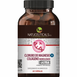 Cloruro de Magnerio + Colágeno Hidrolizado 60 cápsulas. Natuceuticals