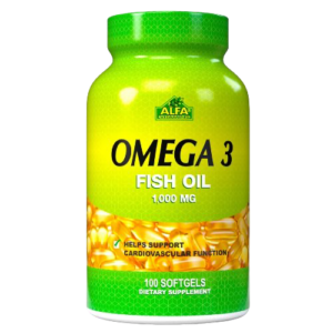 Omega 3 1000mg Fish Oil 100 Cápsulas