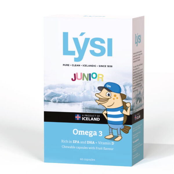 Perlas masticables de Omega-3 y Vitamina D