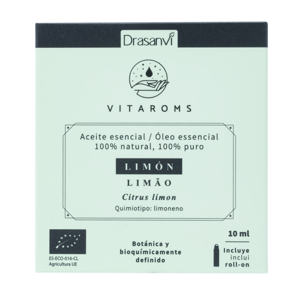Aceite Esencial Limón Bio 10 ml Vitaroms.Drasanvi